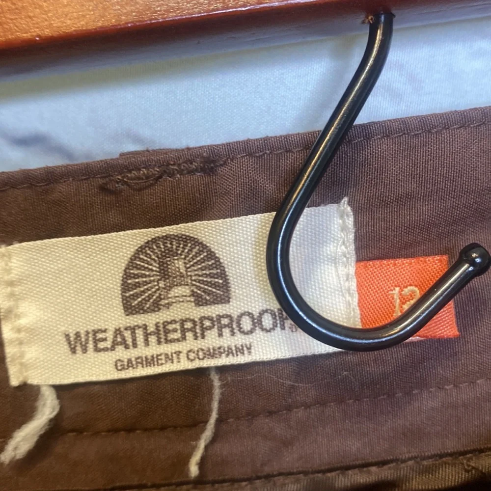 Weatherproof Garment Company Women's Brown Shorts Size 12 Excellent Condition